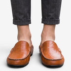 Jorvalore | Men's Leather Loafers Comfortable Slip-On Shoes for Everyday Wear