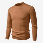 Jorvalore | Men's Lightweight Cable Knit Jumper for Autumn Layering