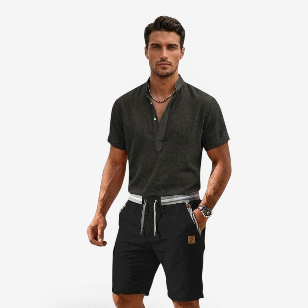 Jorvalore | Men's Lightweight Summer Shorts Comfortable Drawstring Fit