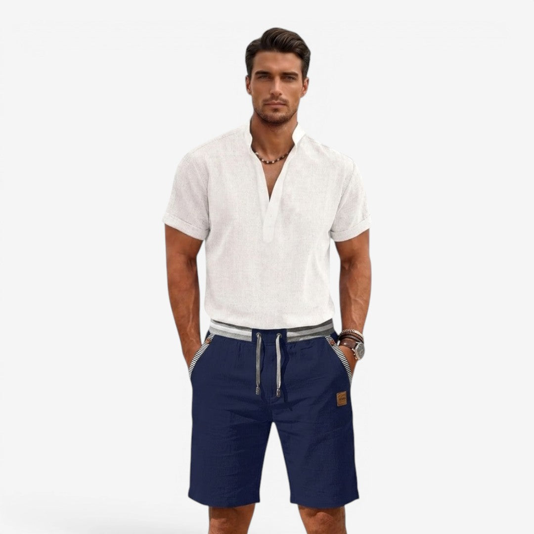 Jorvalore | Men's Lightweight Summer Shorts Comfortable Drawstring Fit
