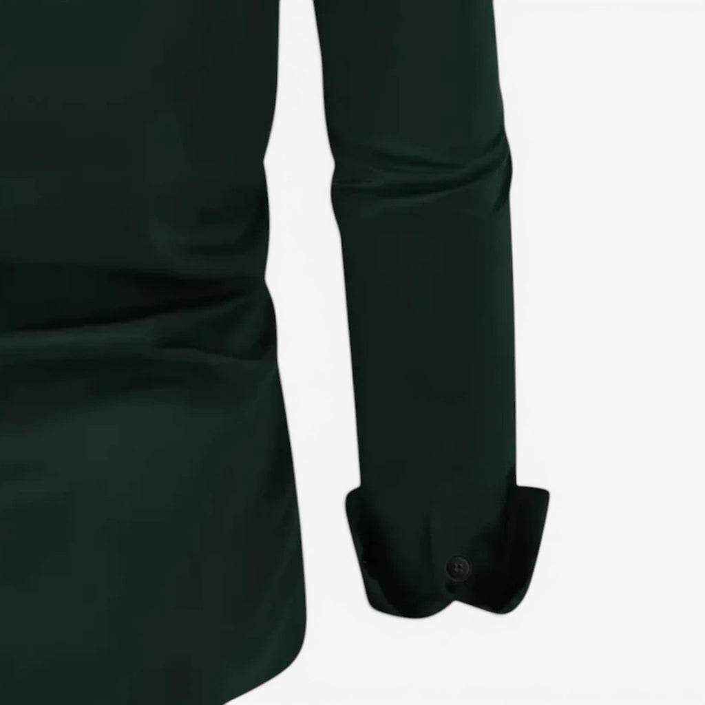 Jorvalore | Men’s Long Sleeve Formal Shirt Cotton Slim Fit Office Wear