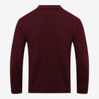 Jorvalore | Men's Long Sleeve Knit Polo Shirt for Casual Wear