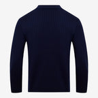 Jorvalore | Men's Long Sleeve Knit Polo Shirt for Casual Wear
