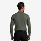Jorvalore | Men's Long Sleeve Knit Polo Shirt for Casual Wear