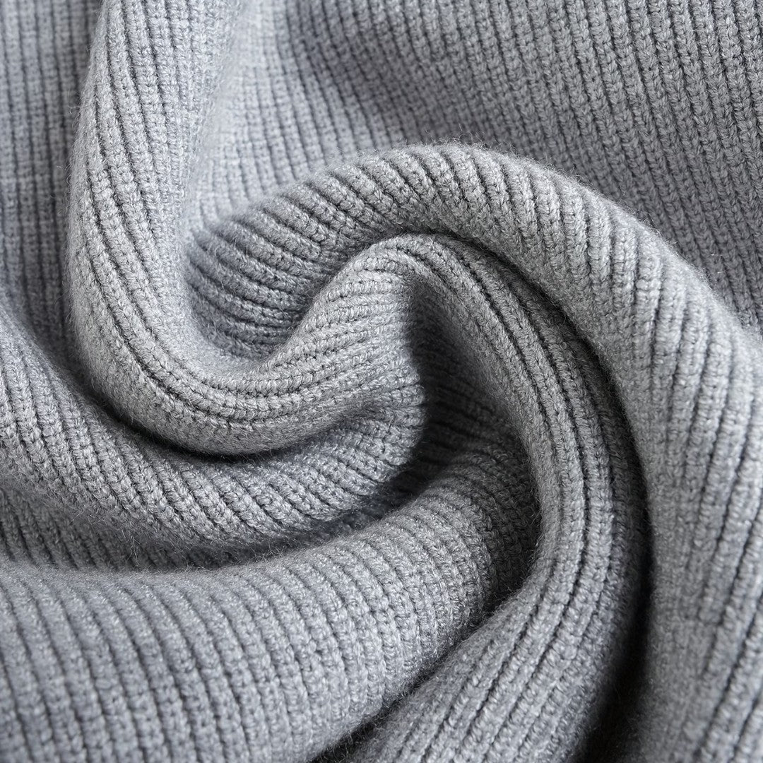 Jorvalore | Men's Luxury Full Zip Knit Cardigan for Winter