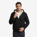 Jorvalore | Men’s Padded Knit Hooded Jacket Warm Winter Style