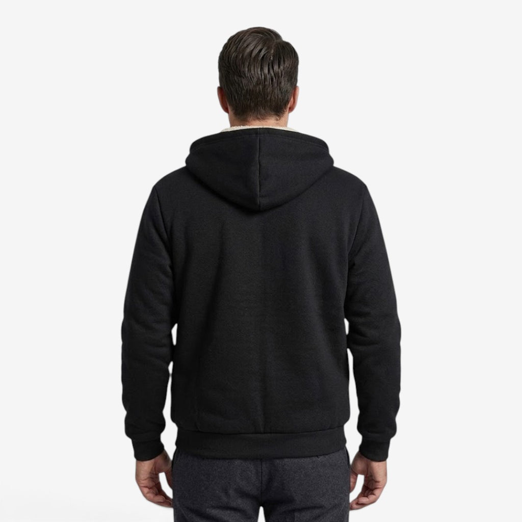 Jorvalore | Men’s Padded Knit Hooded Jacket Warm Winter Style