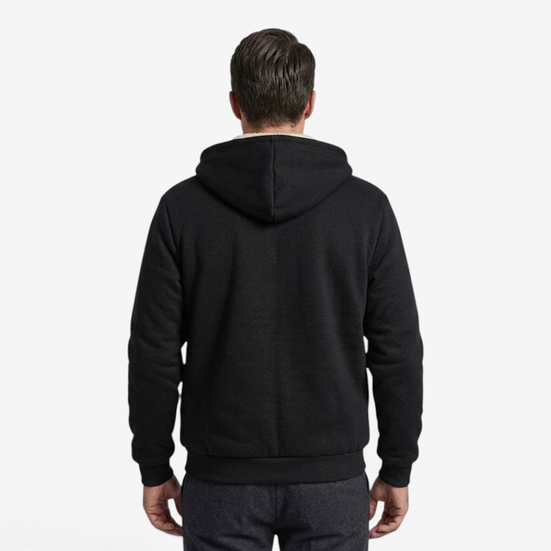 Jorvalore | Men’s Padded Knit Hooded Jacket Warm Winter Style