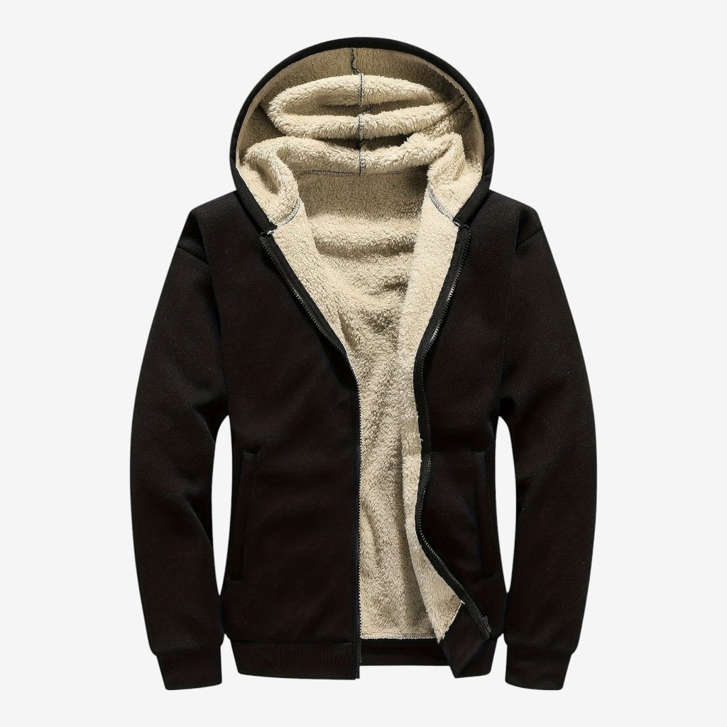 Jorvalore | Men’s Padded Knit Hooded Jacket Warm Winter Style