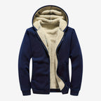 Jorvalore | Men’s Padded Knit Hooded Jacket Warm Winter Style