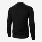 Jorvalore | Men’s Plaid Casual Jacket Full Zip Stand Collar