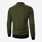Jorvalore | Men’s Plaid Casual Jacket Full Zip Stand Collar
