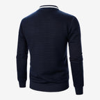 Jorvalore | Men’s Plaid Casual Jacket Full Zip Stand Collar