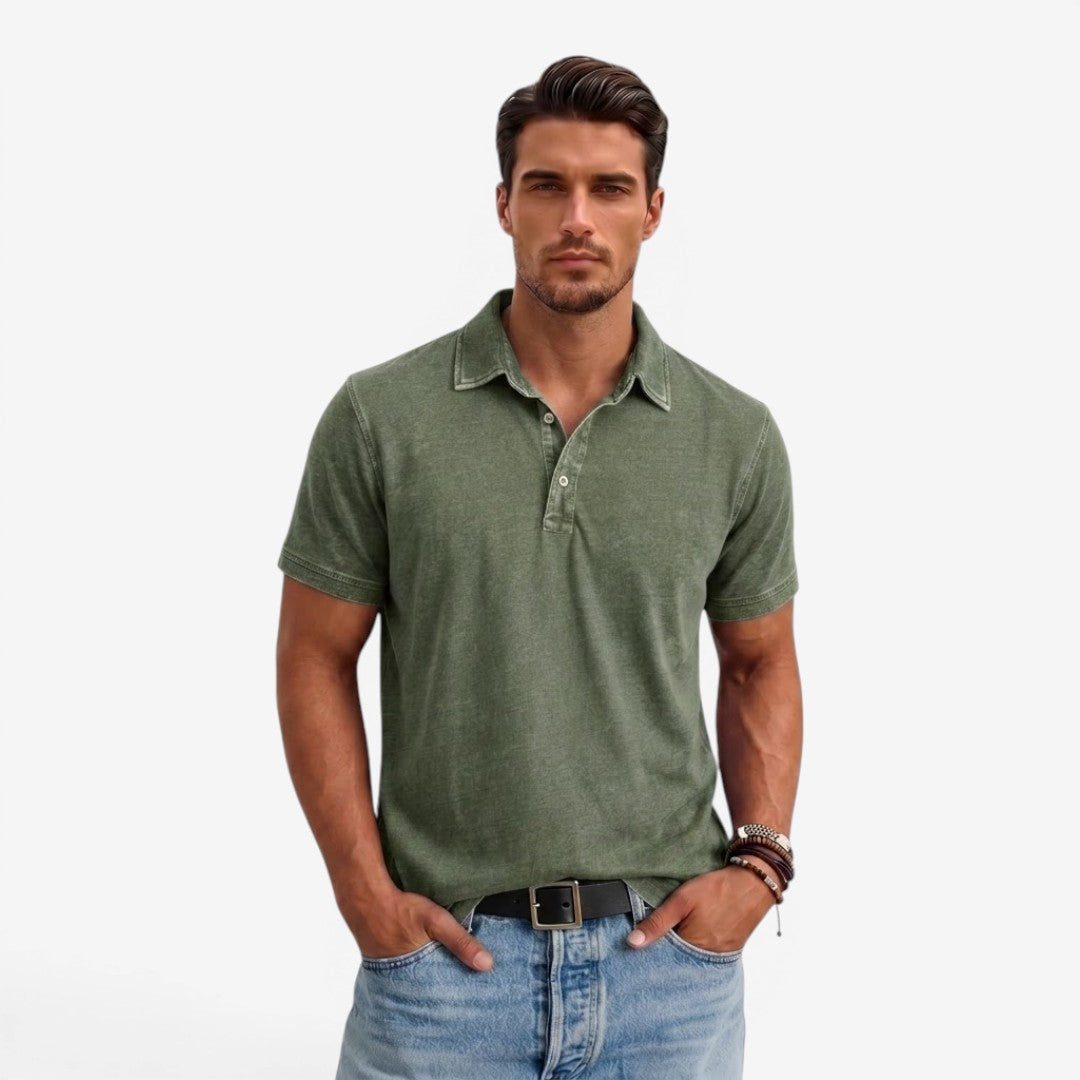 Jorvalore | Men's Premium Cotton Polo Shirt for Smart Casual Outfits