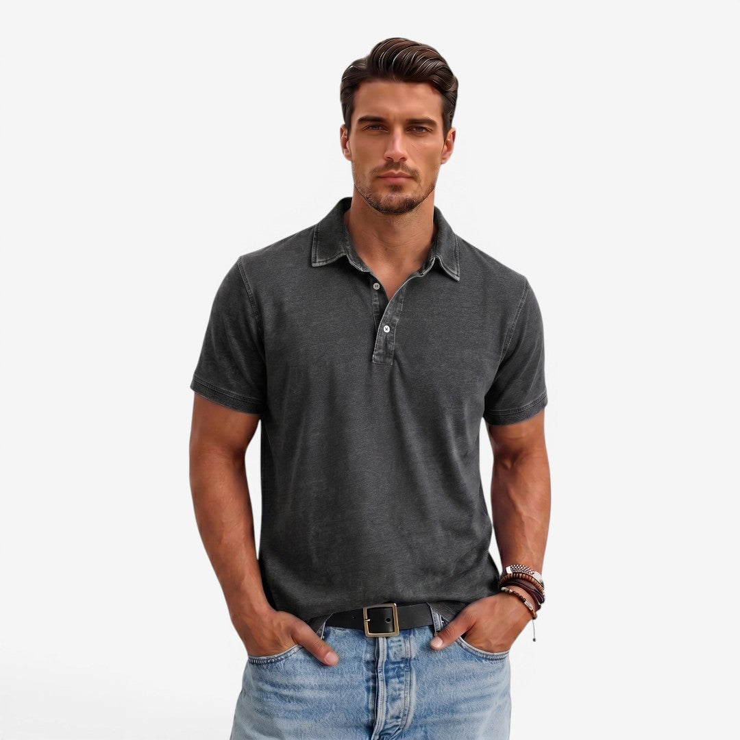 Jorvalore | Men's Premium Cotton Polo Shirt for Smart Casual Outfits