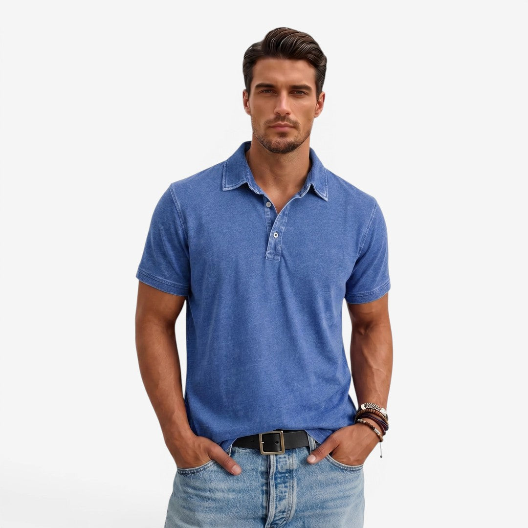 Jorvalore | Men's Premium Cotton Polo Shirt for Smart Casual Outfits