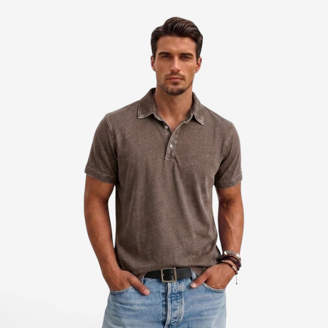 Jorvalore | Men's Premium Cotton Polo Shirt for Smart Casual Outfits