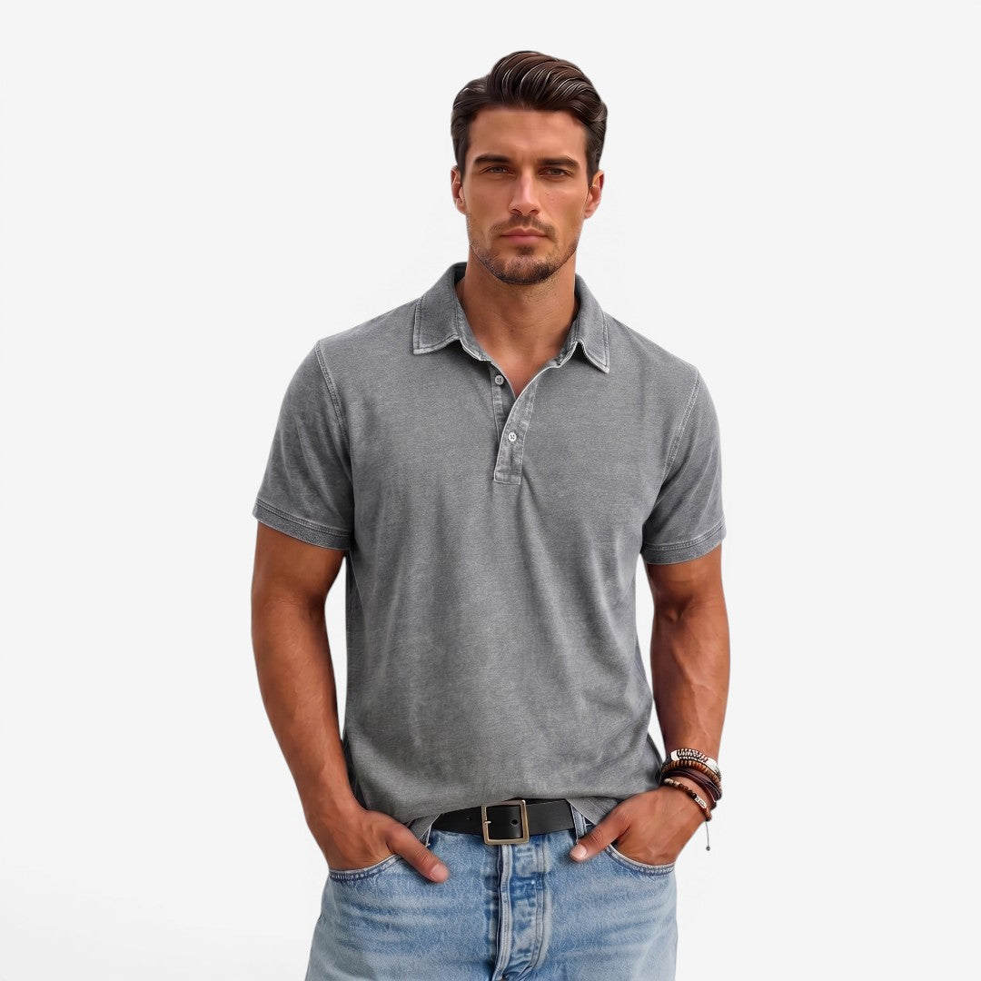 Jorvalore | Men's Premium Cotton Polo Shirt for Smart Casual Outfits