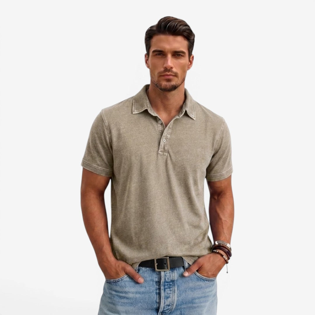 Jorvalore | Men's Premium Cotton Polo Shirt for Smart Casual Outfits