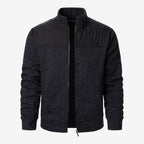 Jorvalore | Men's Quilted Knit Jacket Smart Casual Stand Collar Coat