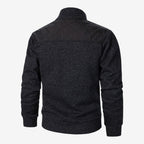 Jorvalore | Men's Quilted Knit Jacket Smart Casual Stand Collar Coat