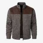 Jorvalore | Men's Quilted Knit Jacket Smart Casual Stand Collar Coat