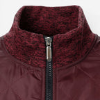 Jorvalore | Men's Quilted Knit Jacket Smart Casual Stand Collar Coat