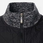 Jorvalore | Men's Quilted Knit Jacket Smart Casual Stand Collar Coat