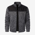 Jorvalore | Men's Quilted Knit Jacket Smart Casual Stand Collar Coat