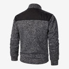 Jorvalore | Men's Quilted Knit Jacket Smart Casual Stand Collar Coat