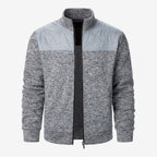 Jorvalore | Men's Quilted Knit Jacket Smart Casual Stand Collar Coat