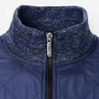 Jorvalore | Men's Quilted Knit Jacket Smart Casual Stand Collar Coat