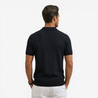 Jorvalore | Men’s Short Sleeve Knit Polo Shirt Lightweight Summer Casual