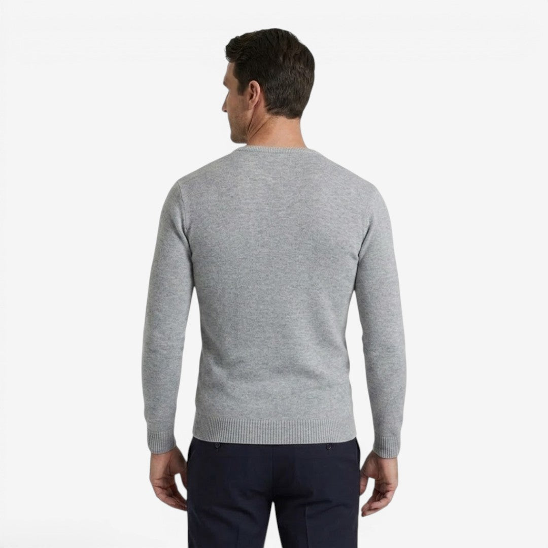 Jorvalore | Men's Slim Fit Knit Jumper Lightweight Casual Style