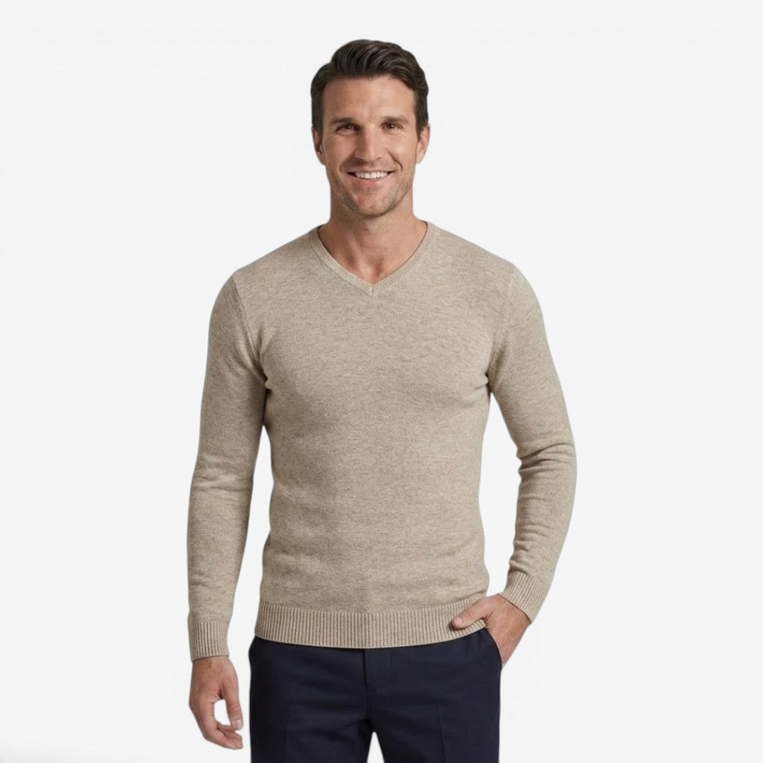 Jorvalore | Men's Slim Fit Knit Jumper Lightweight Casual Style