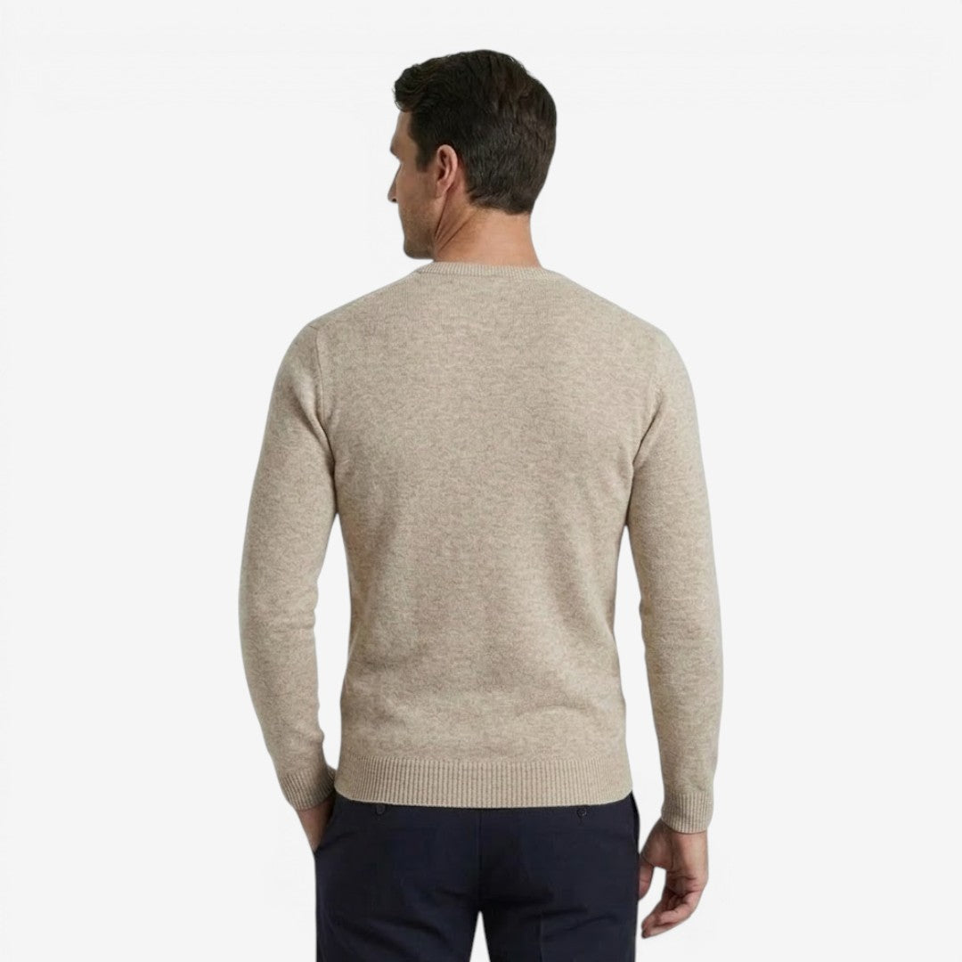 Jorvalore | Men's Slim Fit Knit Jumper Lightweight Casual Style