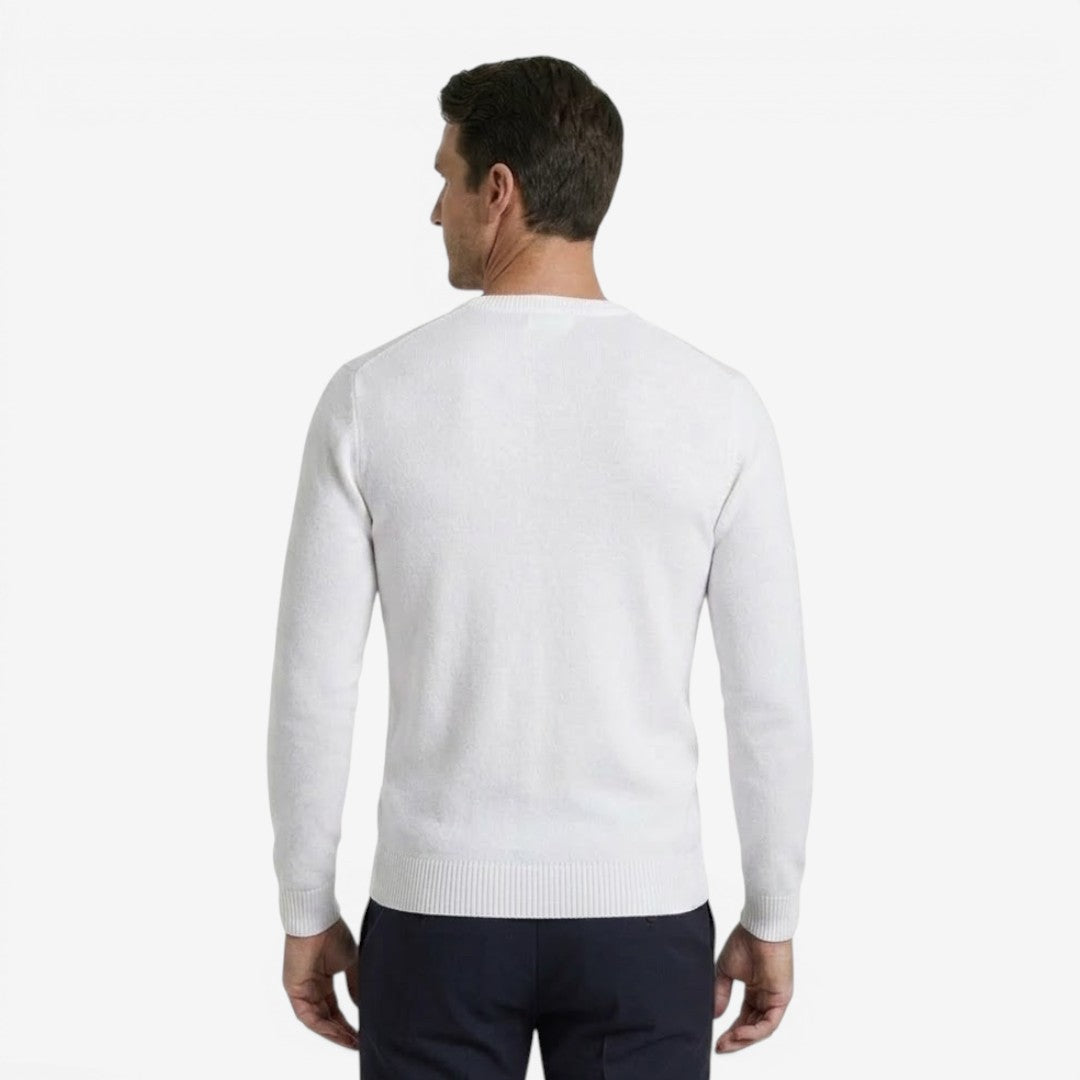 Jorvalore | Men's Slim Fit Knit Jumper Lightweight Casual Style