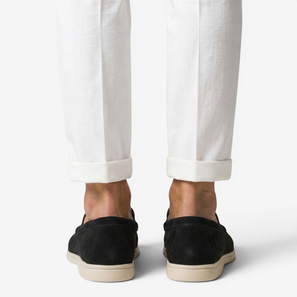 Jorvalore | Men’s Slip-On Loafers Soft Breathable Casual Dress Shoes
