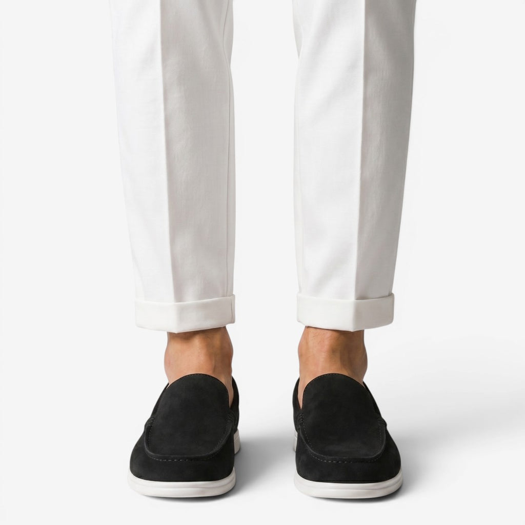 Jorvalore | Men’s Slip-On Loafers Soft Breathable Casual Dress Shoes