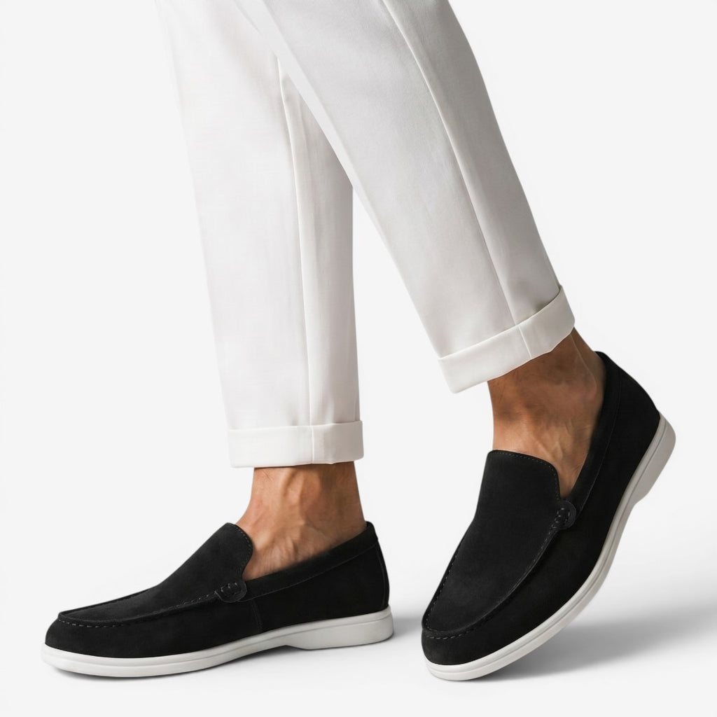 Jorvalore | Men’s Slip-On Loafers Soft Breathable Casual Dress Shoes