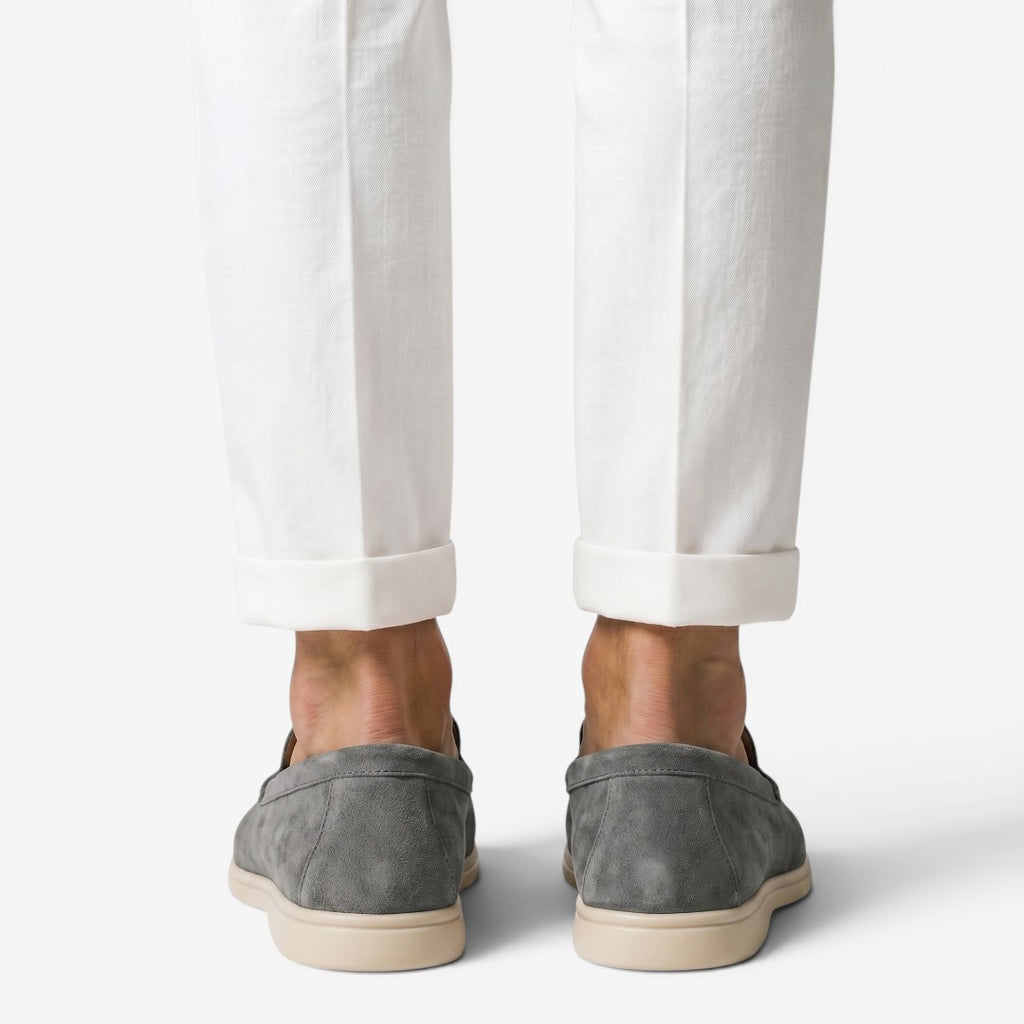 Jorvalore | Men’s Slip-On Loafers Soft Breathable Casual Dress Shoes