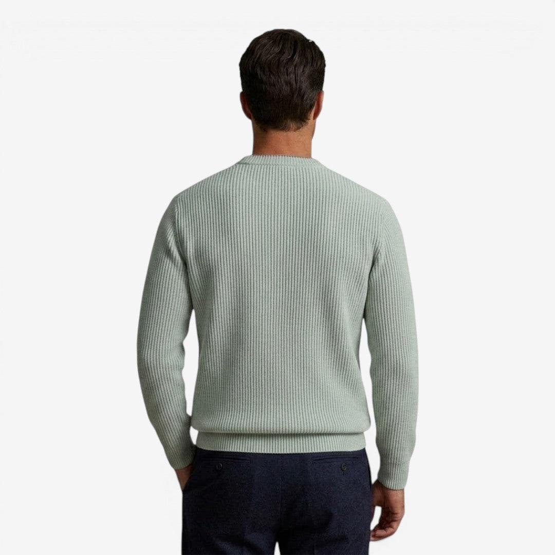 Jorvalore | Men's Soft Knit Crew Neck Jumper Everyday Wear