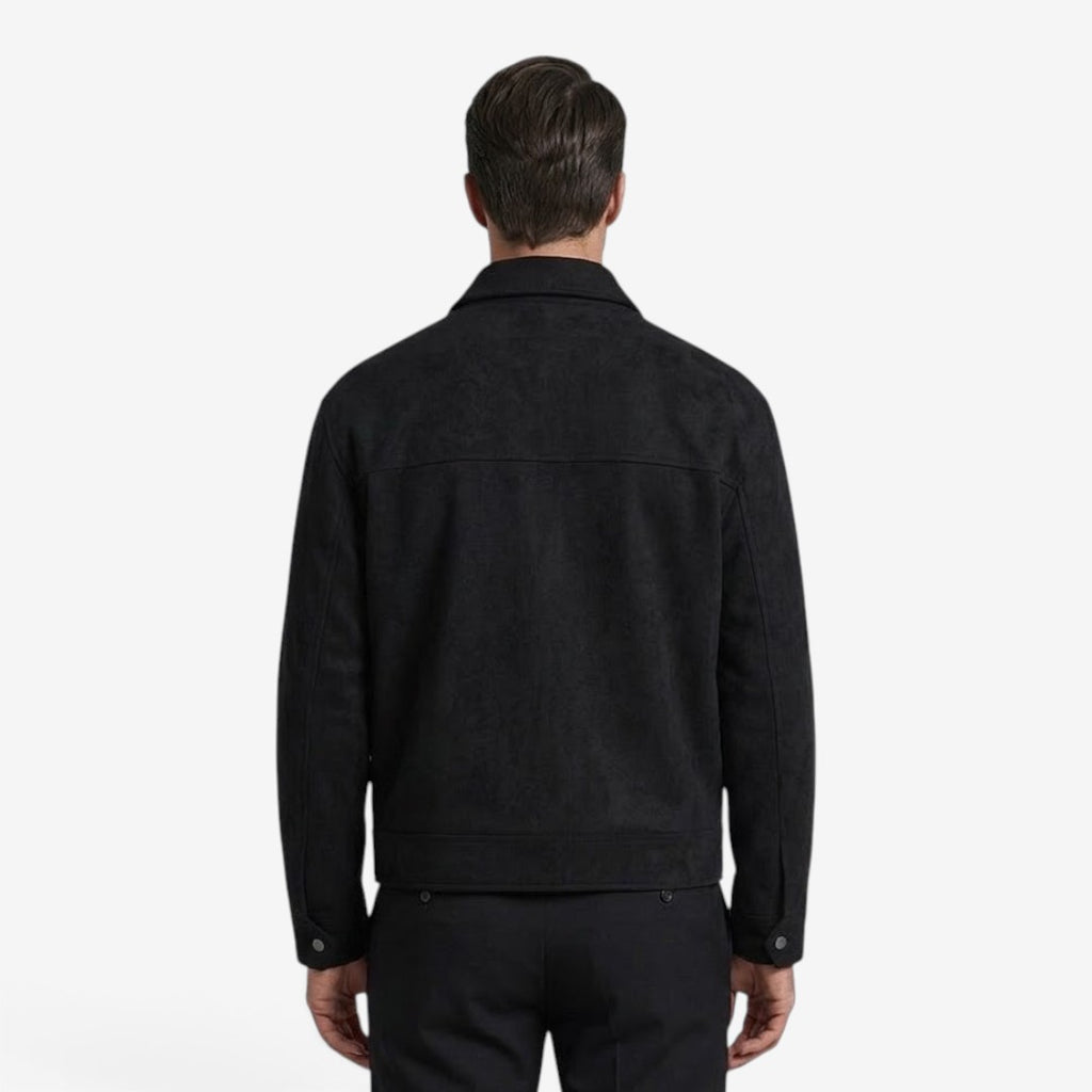 Jorvalore | Men’s Stand Collar Zip Jacket Lightweight Everyday Outerwear