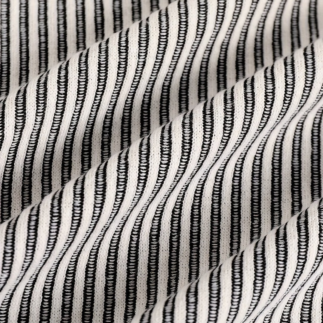 Jorvalore | Men's Striped Crew Neck Knit Jumper for Everyday Wear