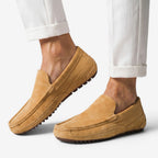 Jorvalore | Men’s Suede Driving Loafers Slip-On Summer Shoes
