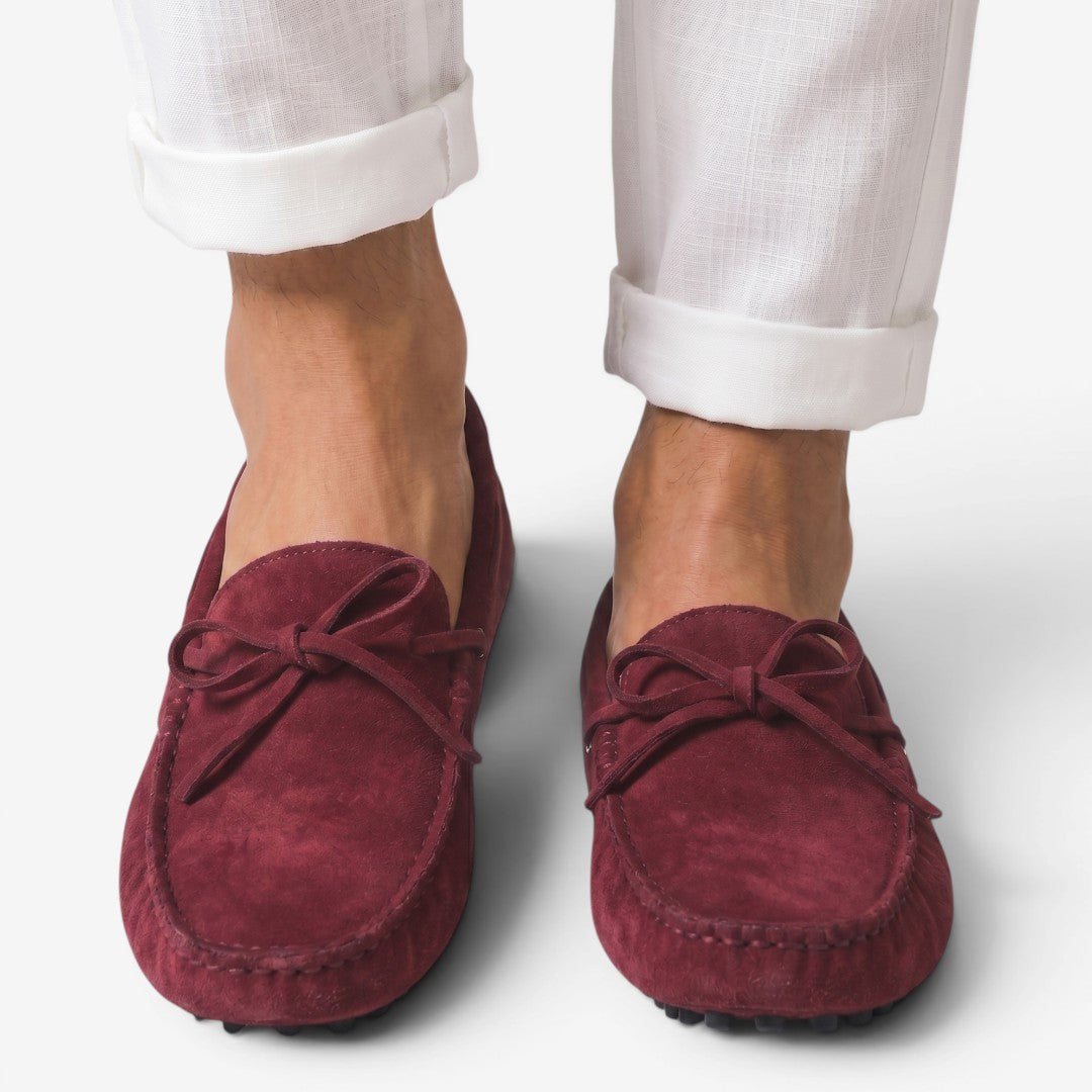 Jorvalore | Men's Suede Driving Loafers for Summer Casual Wear