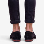 Jorvalore | Men’s Suede Loafers Comfortable Slip-On Shoes for Weddings
