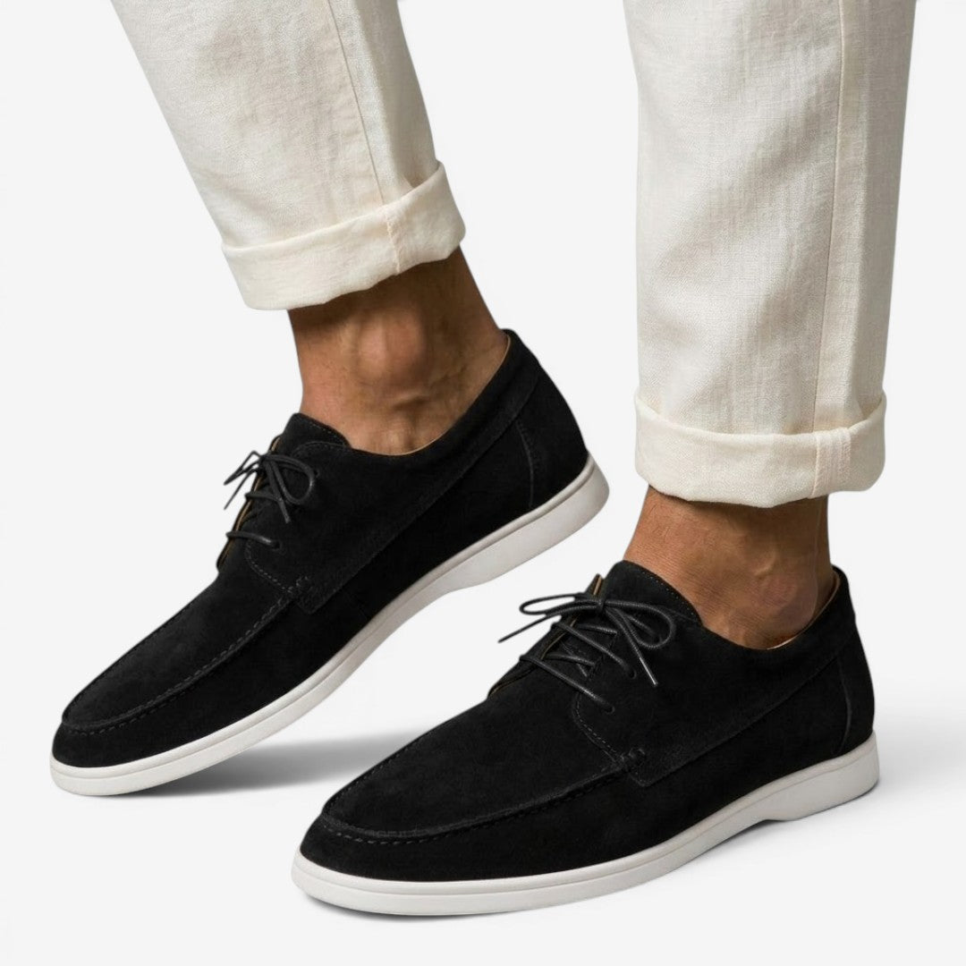 Jorvalore | Men's Suede Loafers for Smart Casual Summer Outfits