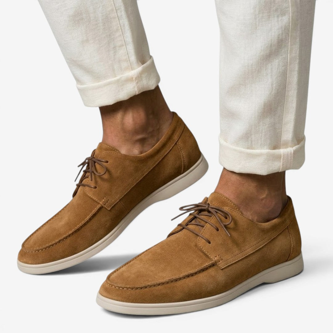 Jorvalore | Men's Suede Loafers for Smart Casual Summer Outfits