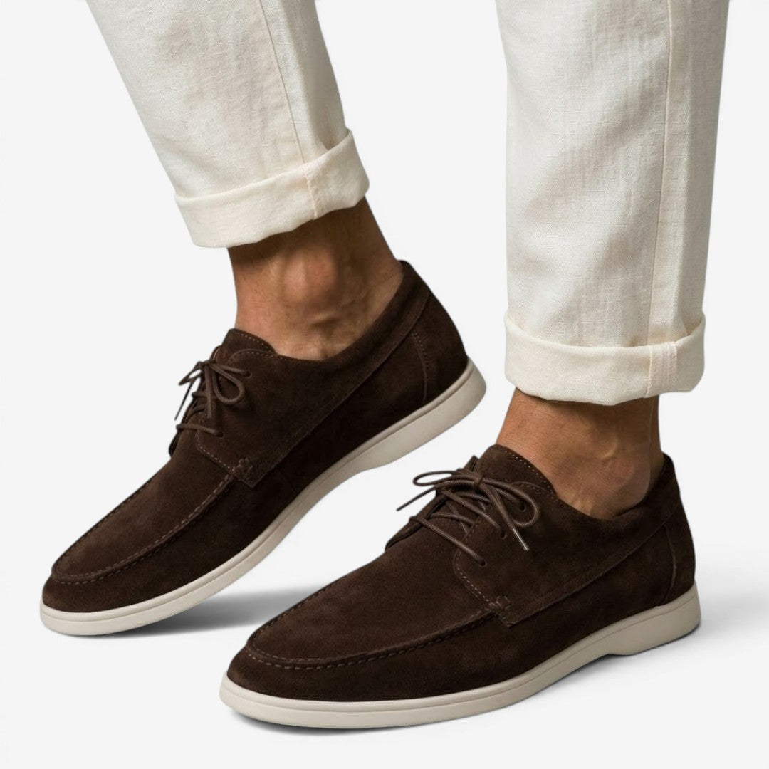 Jorvalore | Men's Suede Loafers for Smart Casual Summer Outfits